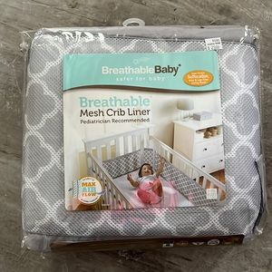 🎉New Mesh Breathable Crib Liner🎉